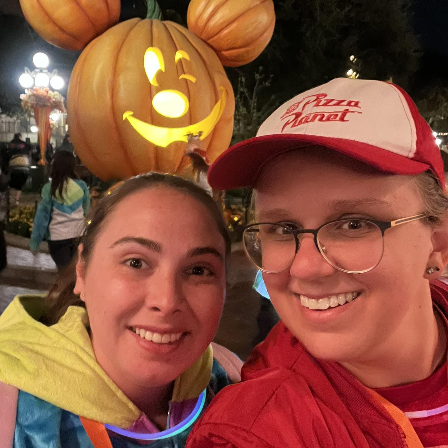 Spooky season at Disneyland!