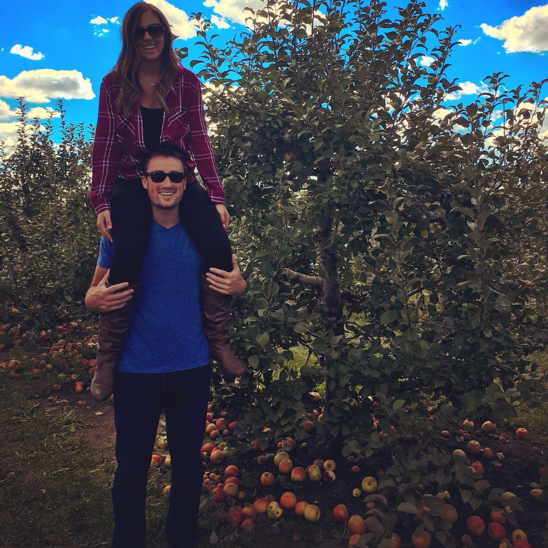 Family tradition at the apple orchard- September 2016