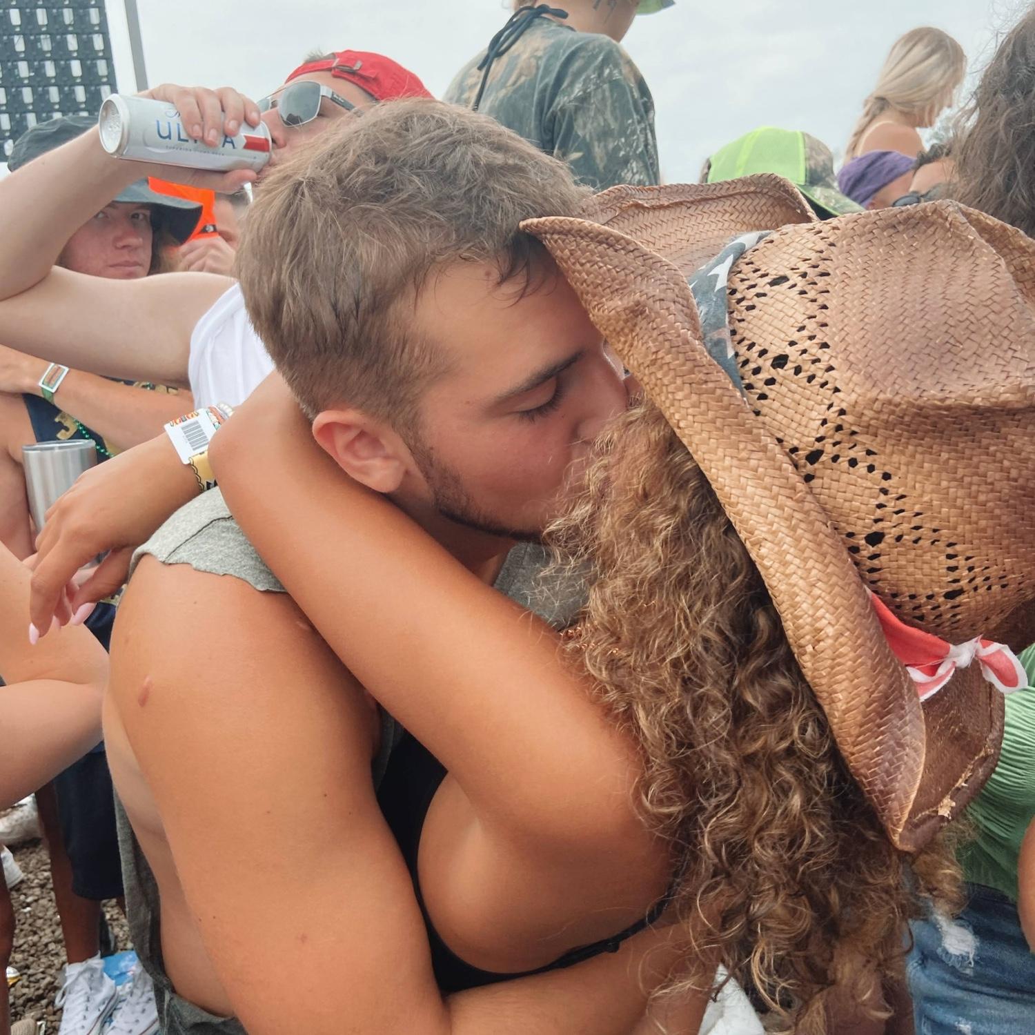 First country concert together!