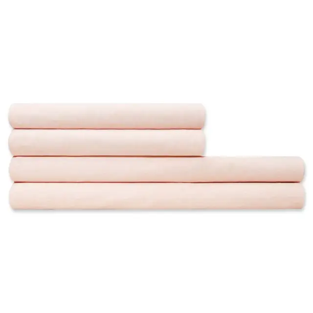 Calvin Klein Modern Cotton Harrison King Fitted Sheet in Pink