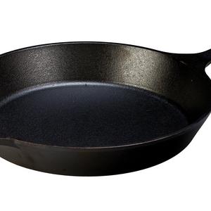 Lodge 15 Inch Pre Seasoned Cast Iron Skillet. XL Classic Cast Iron Skillet for Family Size Meals