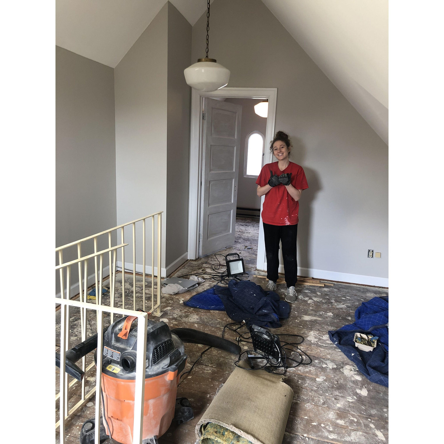 Remodeling with a forced smile