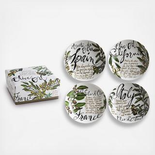 Olive Oil Pasta Bowl, Set of 4