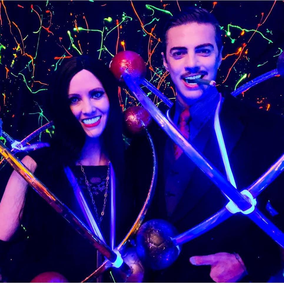 The "Atoms" Family. First place at the Exploration Works, Nightmare Affair Halloween costume contest.