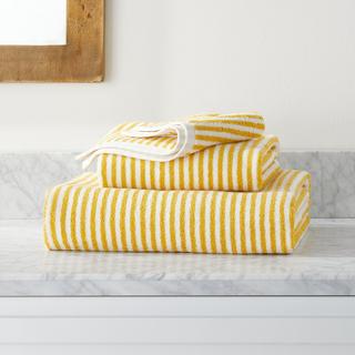 Hemi Organic Stripe 3-Piece Bath Towel Set