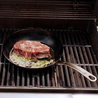Blue Carbon Seasoned Steel Fry Pan