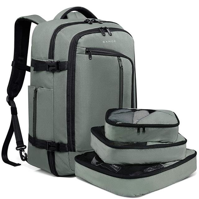BANGE Travel Overnight Backpack,40-Liter FAA Flight Approved Weekender Bag Carry on Backpack