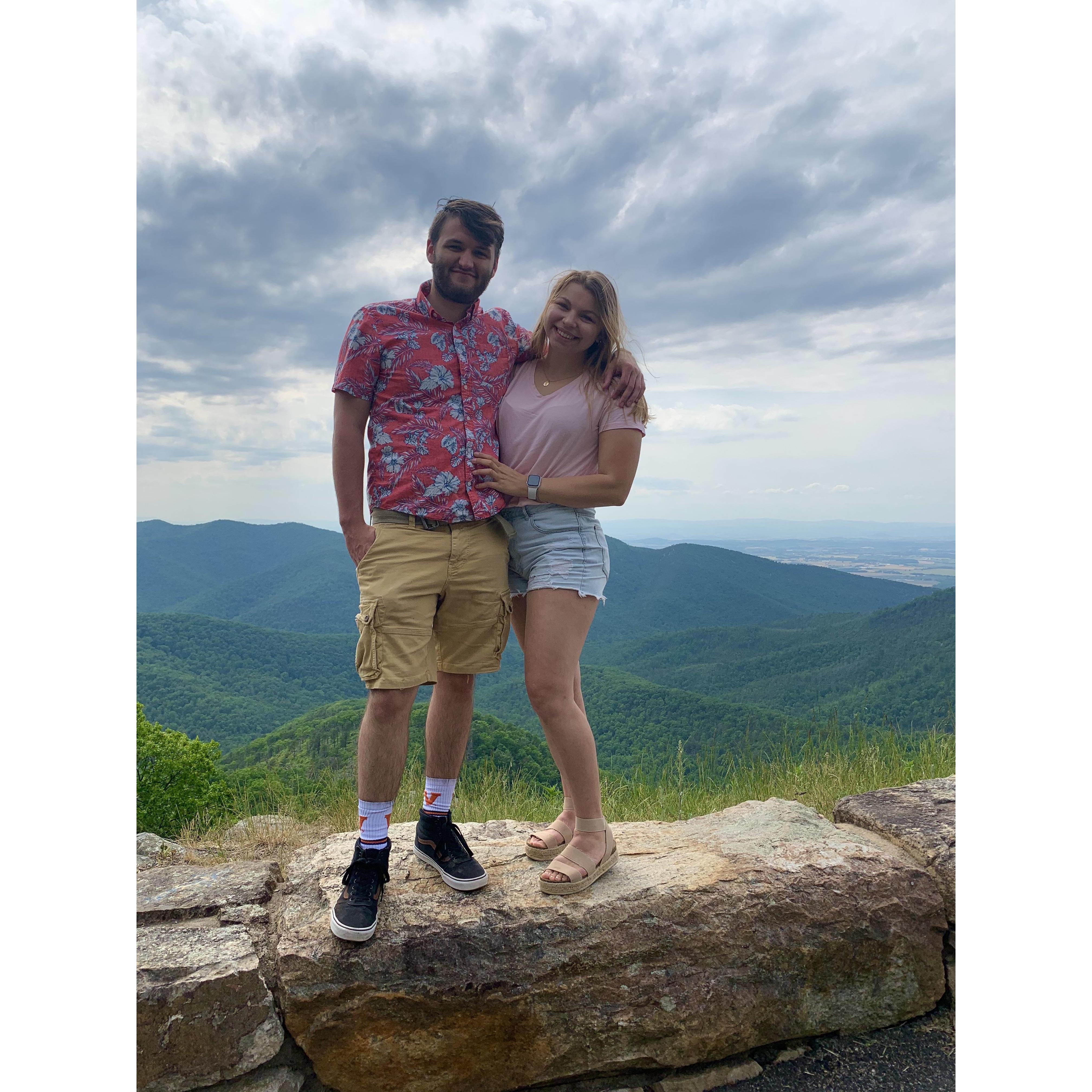 Shenandoah Skyline Drive May 2021