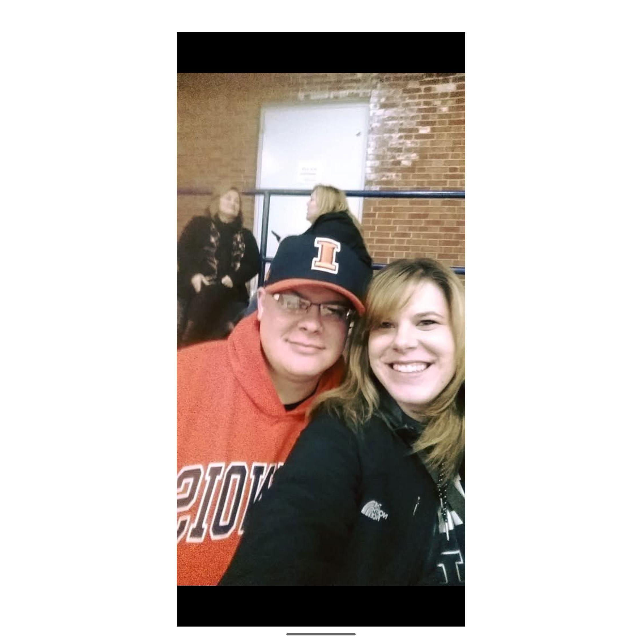 First U of I hockey game