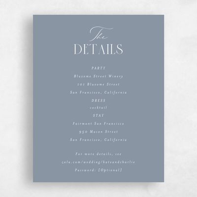 Dusty Blue Wedding Enclosure - Portsmouth