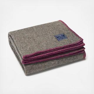 Eco-Woven Wool Throw