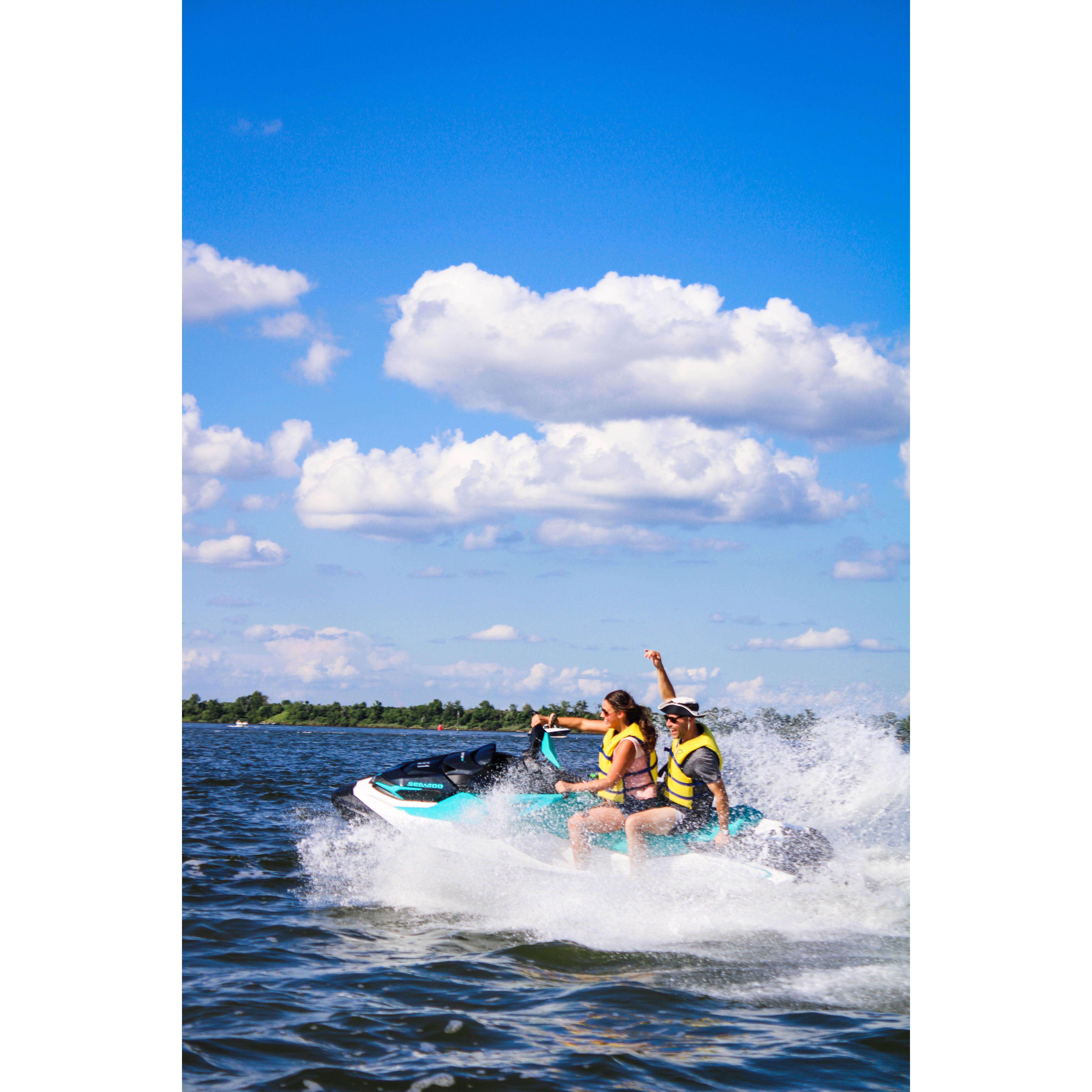Jet skiing in Charleston!