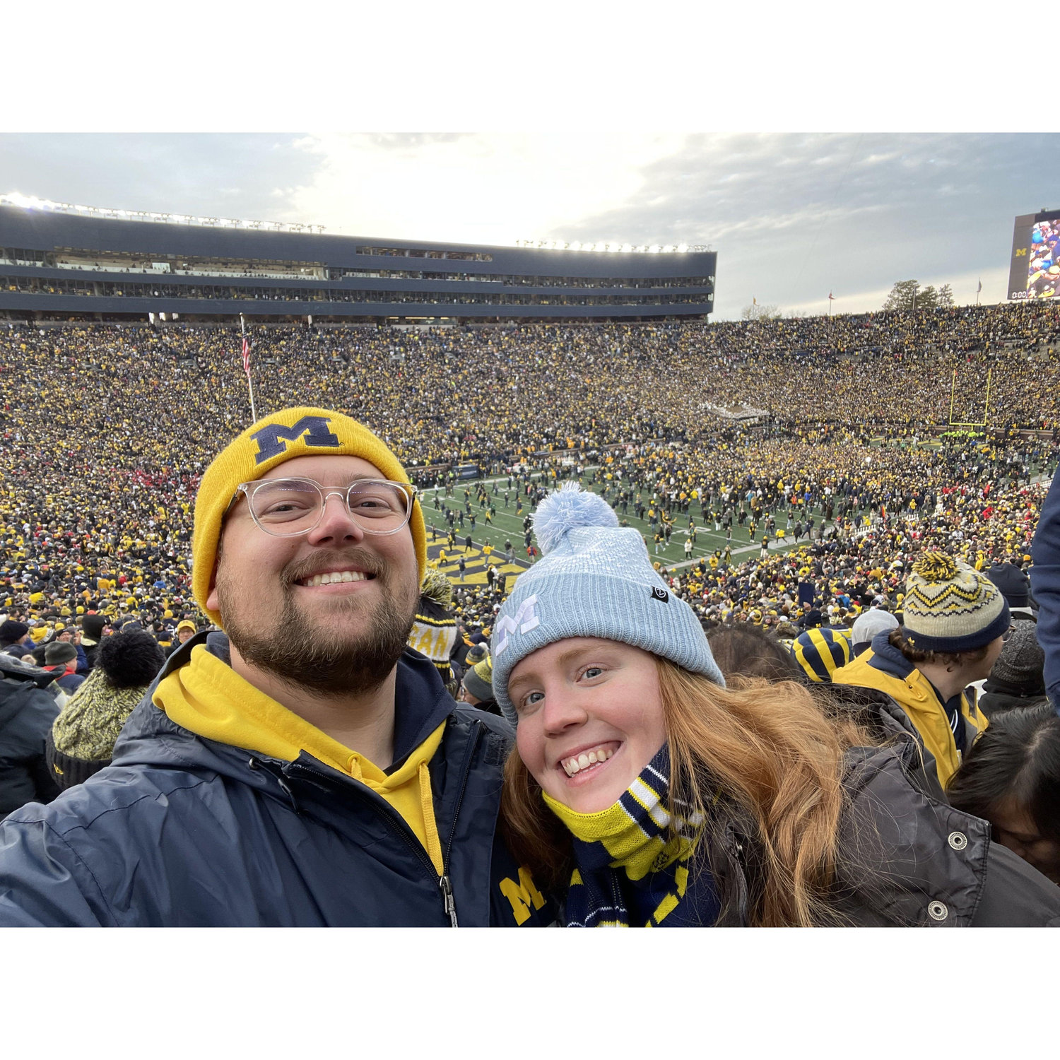 Cold Michigan football games