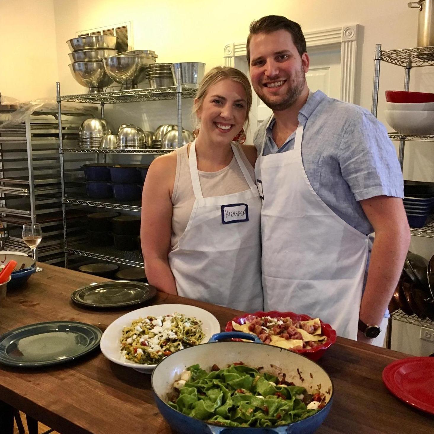 Cooking class! Catch us registering for some new kitchen devices as a result...
