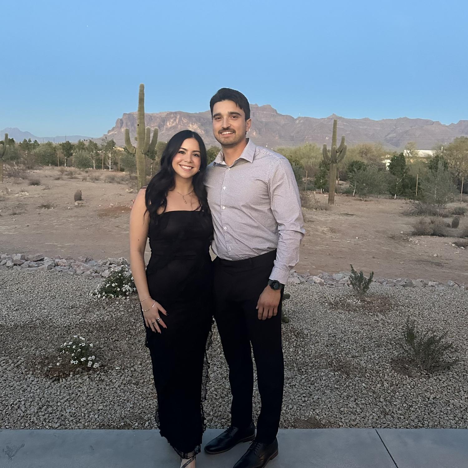 New Year's Eve wedding