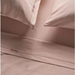 Taylor Organic Cotton Percale Embroidered Sheet Set​