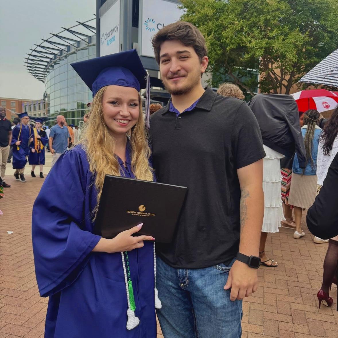 My graduation from college 🎓