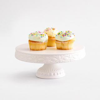 Les Desserts Round Skirted Cake Dessert Stand