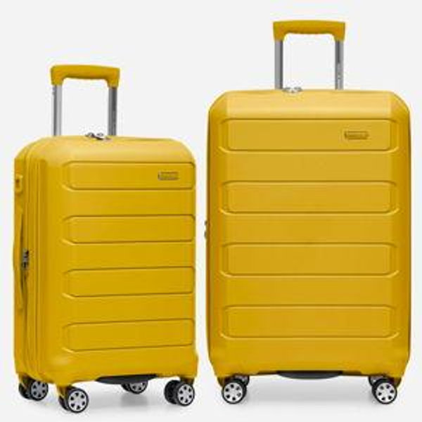 Pagosa 2-Piece Luggage Set (Yellow)