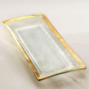 Annieglass Roman Antique Appetizer Tray