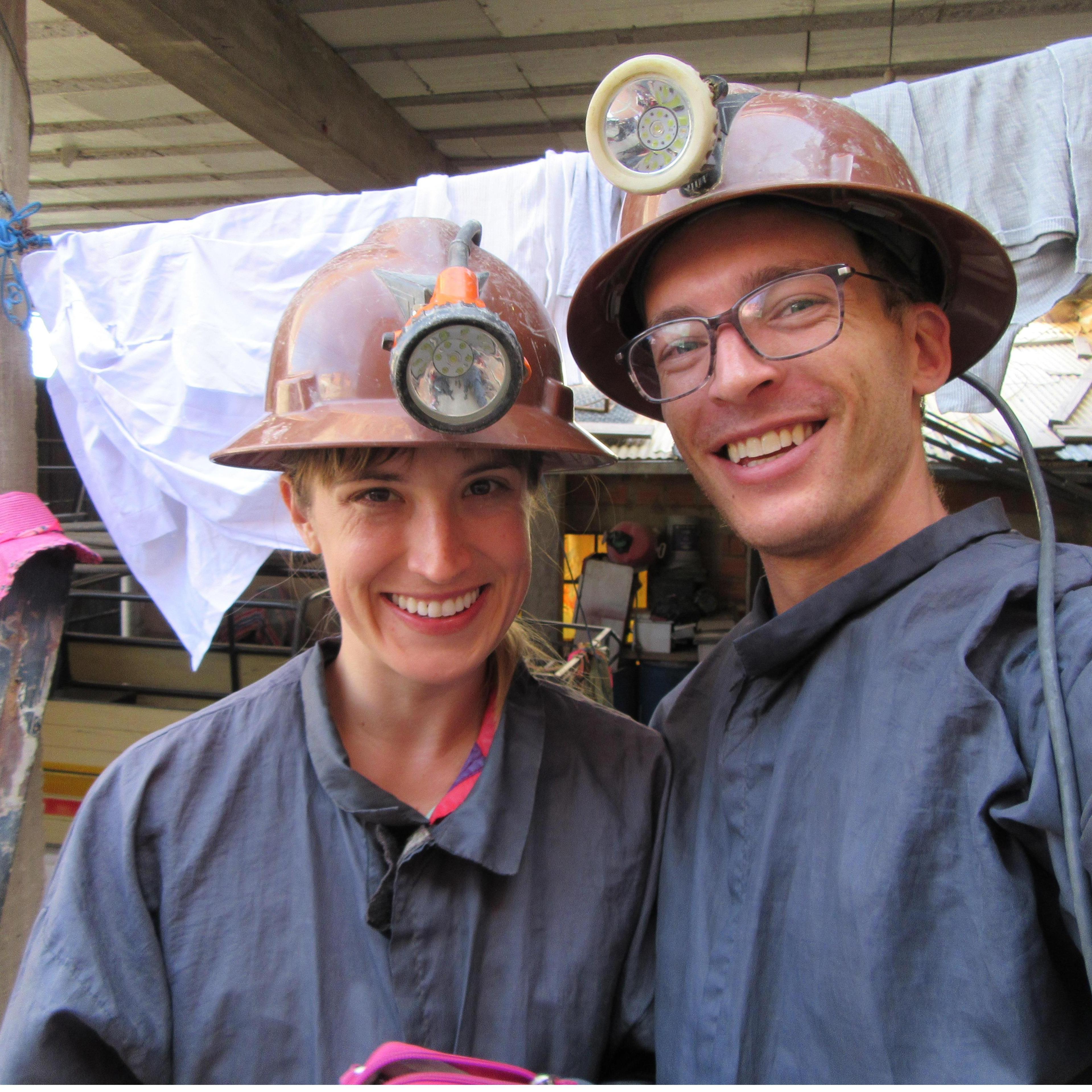 Picking up a second job in Potosi Bolivia.