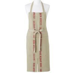Charvet Editions Charvet Editions Bon Appetit Linen Apron