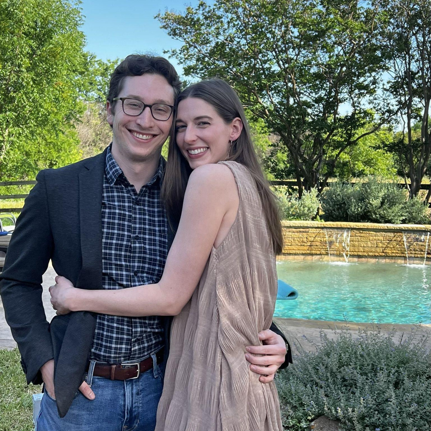 Night we celebrated Maggie's dad's retirement!