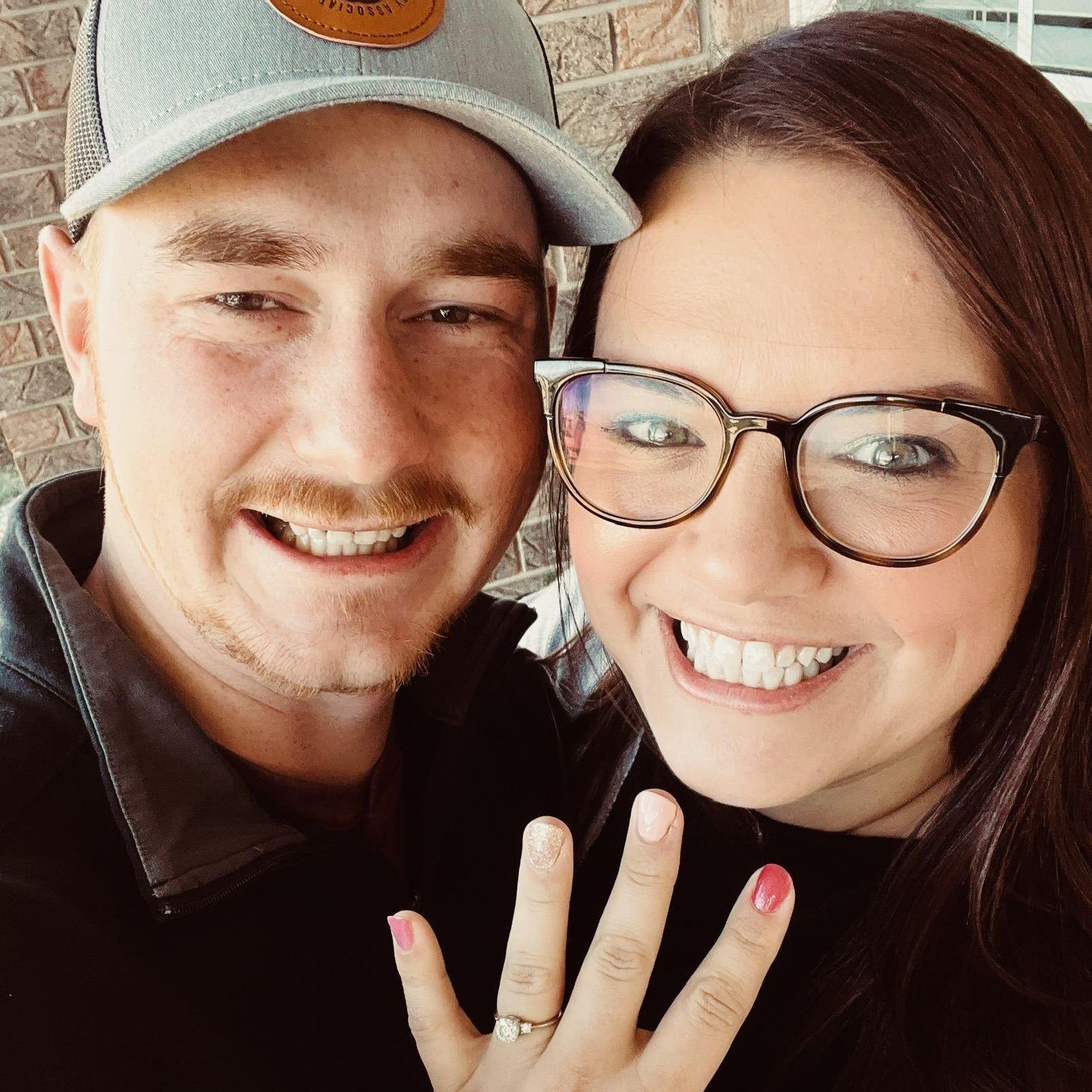 She said yes! (Of course!)