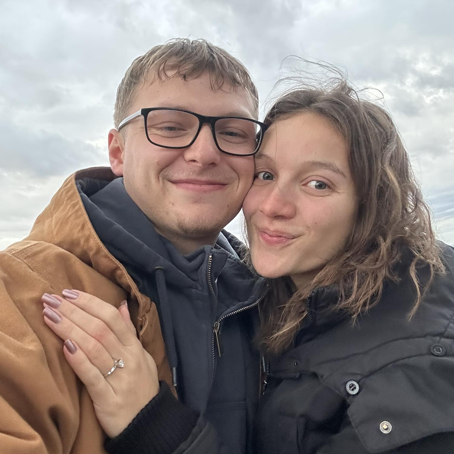 We're engaged