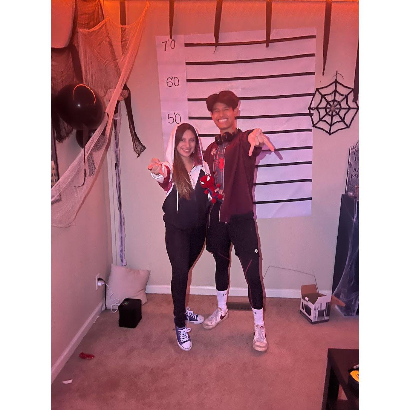 Spider Gwen and Miles Morales