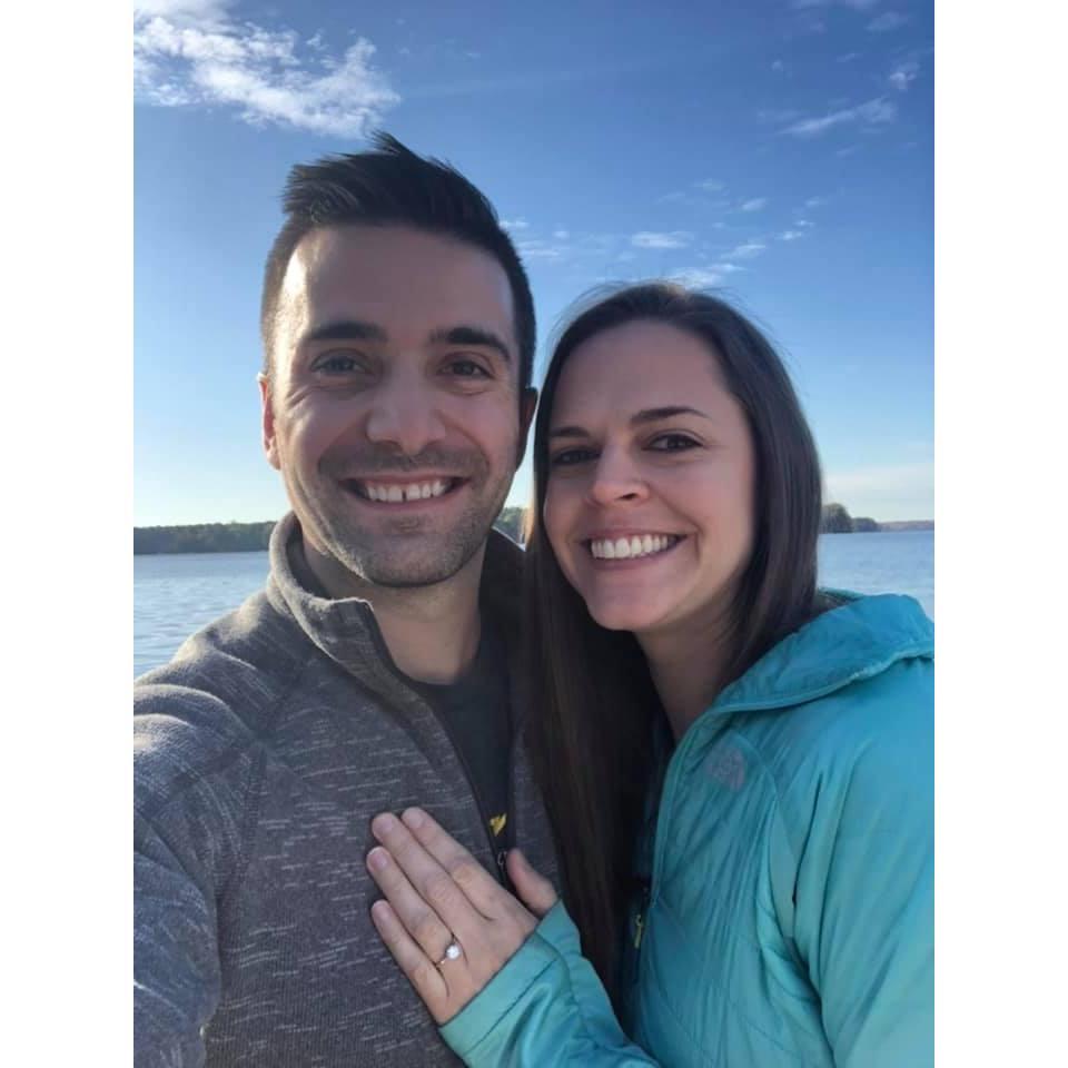 First photo of the engaged couple! November 8, 2019
