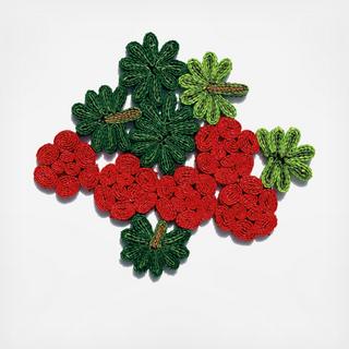 Florigraphie Geranio Straw Pot Holder