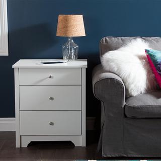 Vito Nightstand with Charging Station