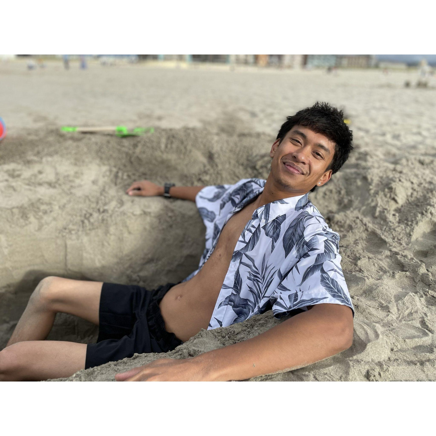 Just chillin'