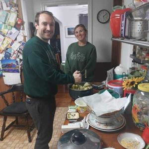 Cooking Lesson For David and Lizzy
