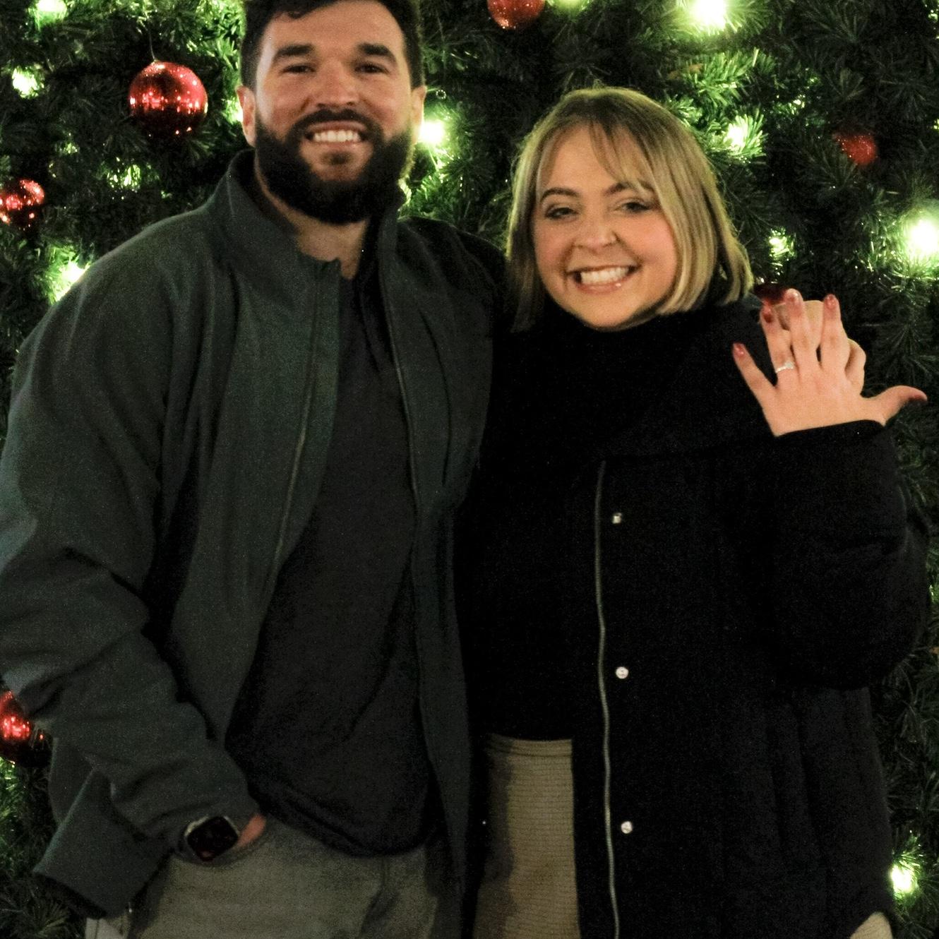 The day we got engaged! 12.15.24