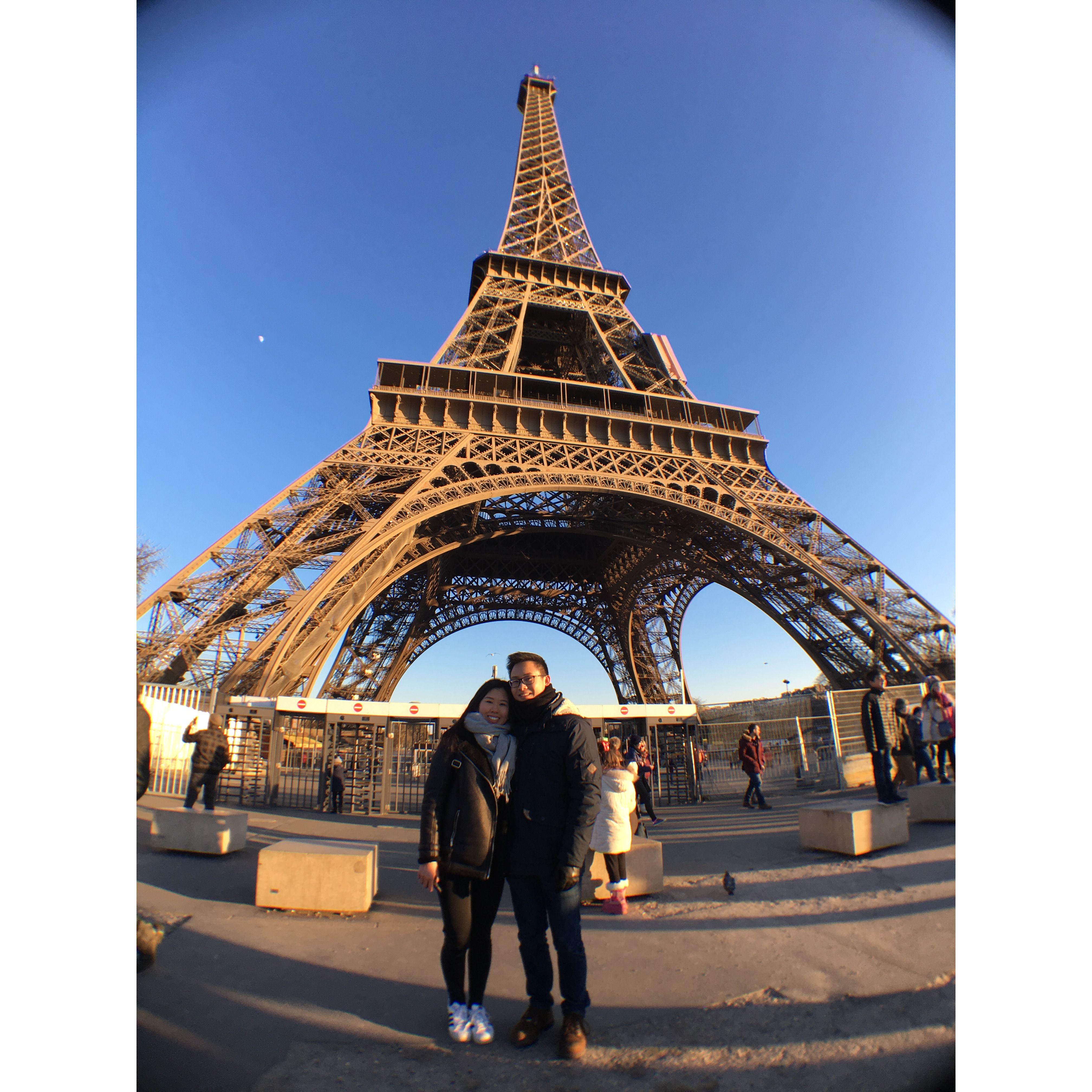 Paris 2018 - Ivor came to visit Michelle during his spring break while Michelle was spending the semester here!