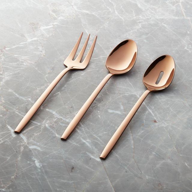 Harper 3-Piece Copper Serving Set