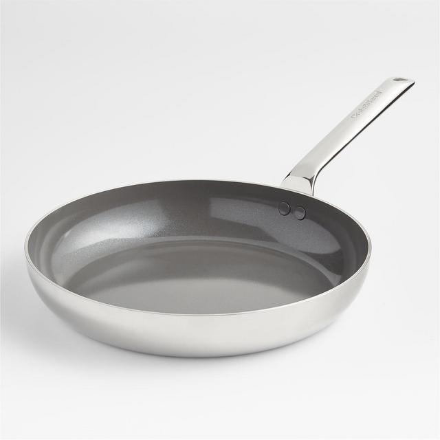 Crate & Barrel EvenCook Core™ 12" Ceramic Non-Stick Fry Pan