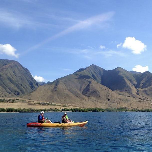 Kayak and Snorkeling Tour in Maui during our honeymoon!