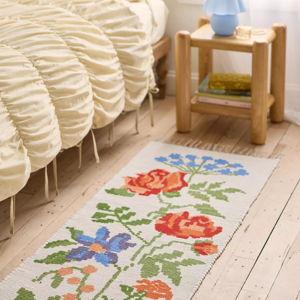 Astrid Floral Patterned Printed Rug