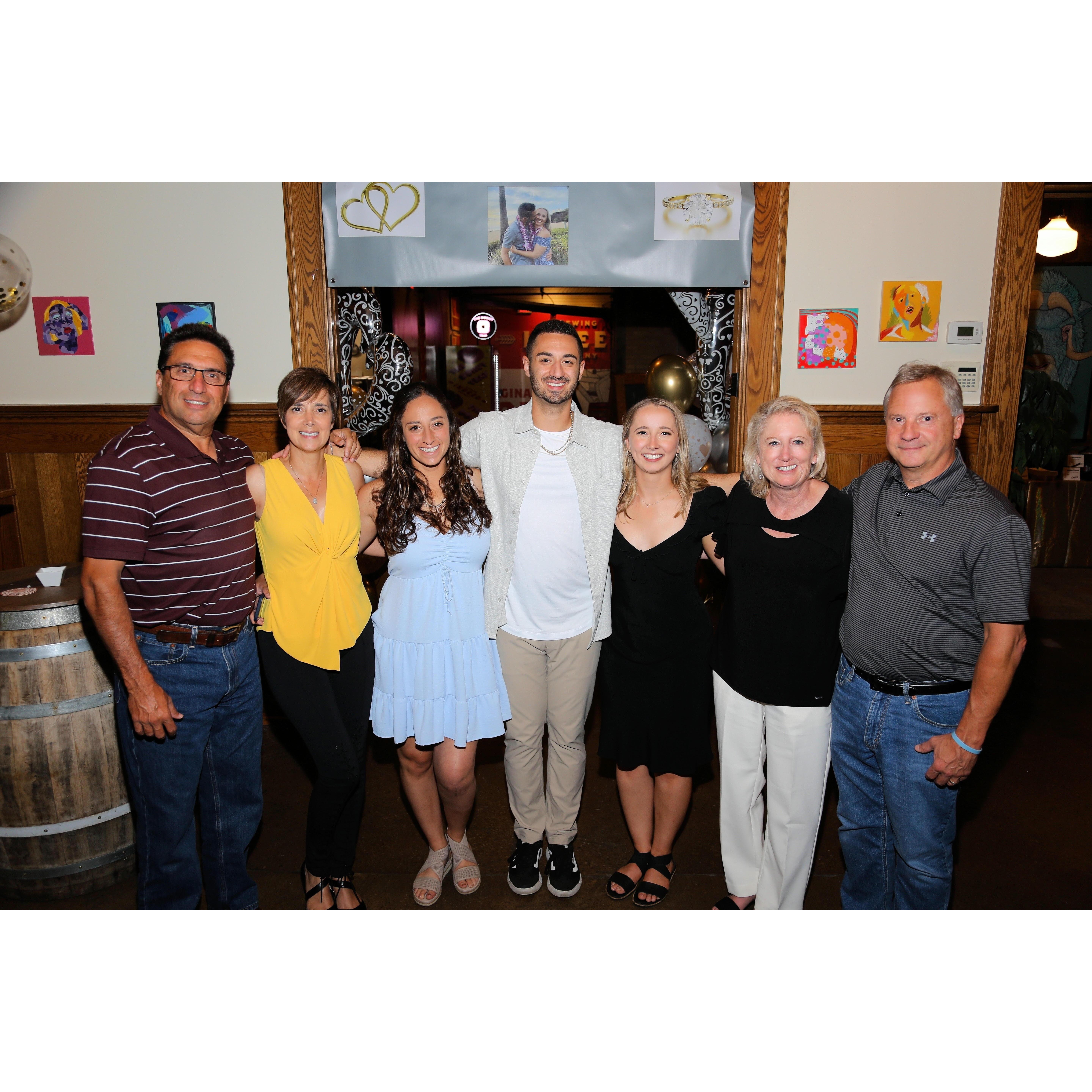 Our engagement party!