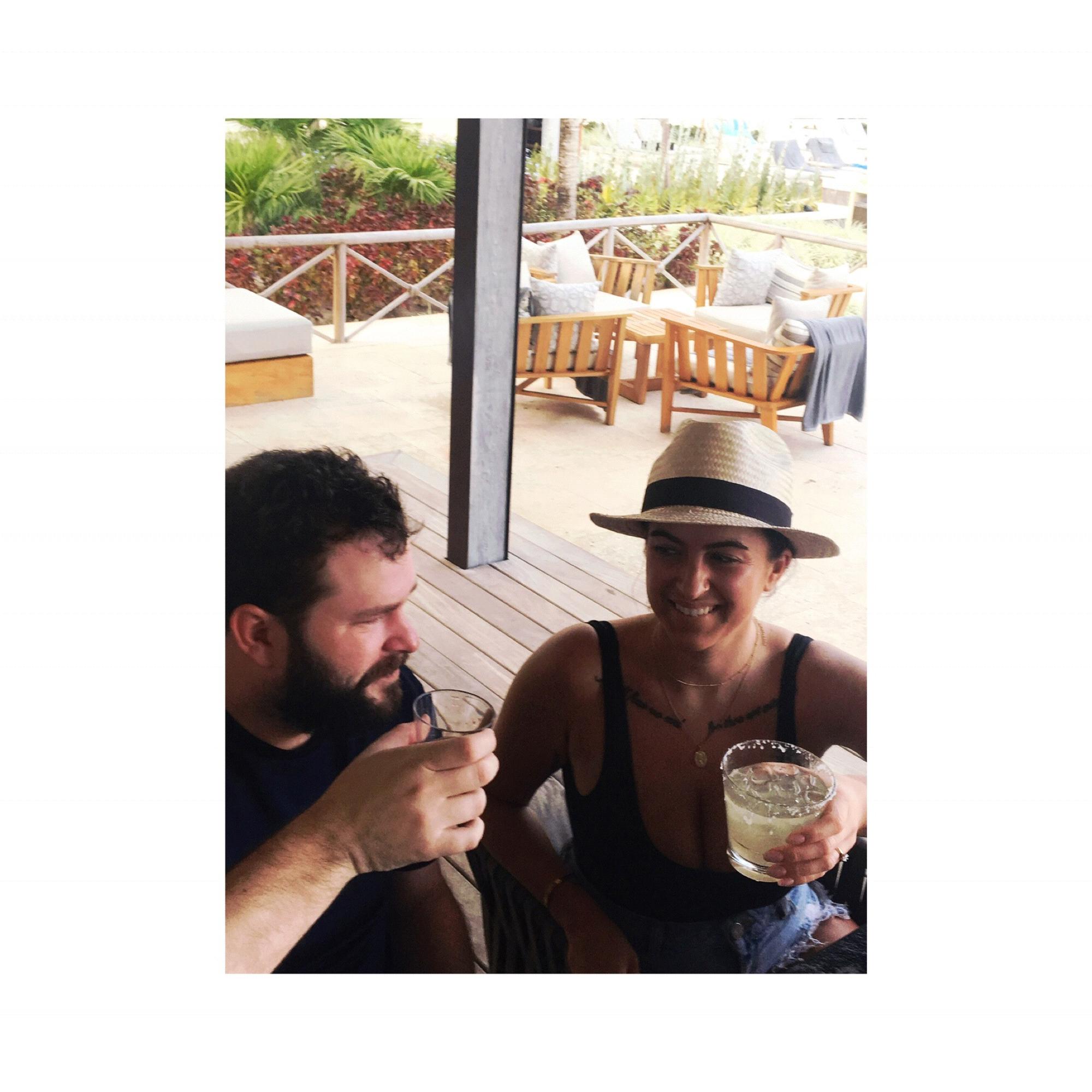 After months of research ( hopeful I was going to be engaged, like a crazy person) I found the most PERFECT resort and we got to visit it in December.  VENUE BOOKED