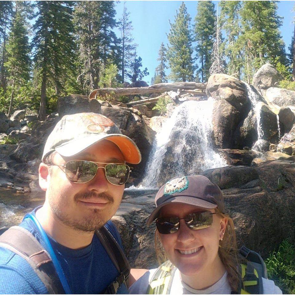 Waterfall in Squaw Valley