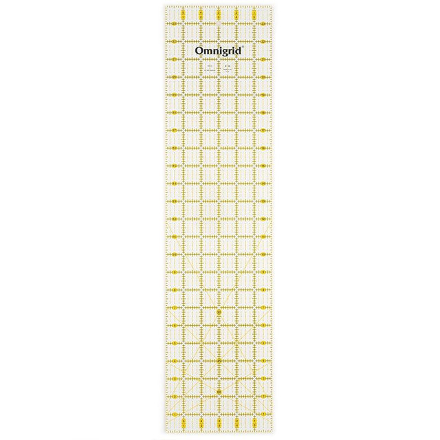 Omnigrid 6" x 24" Rectangle Quilting and Sewing Ruler