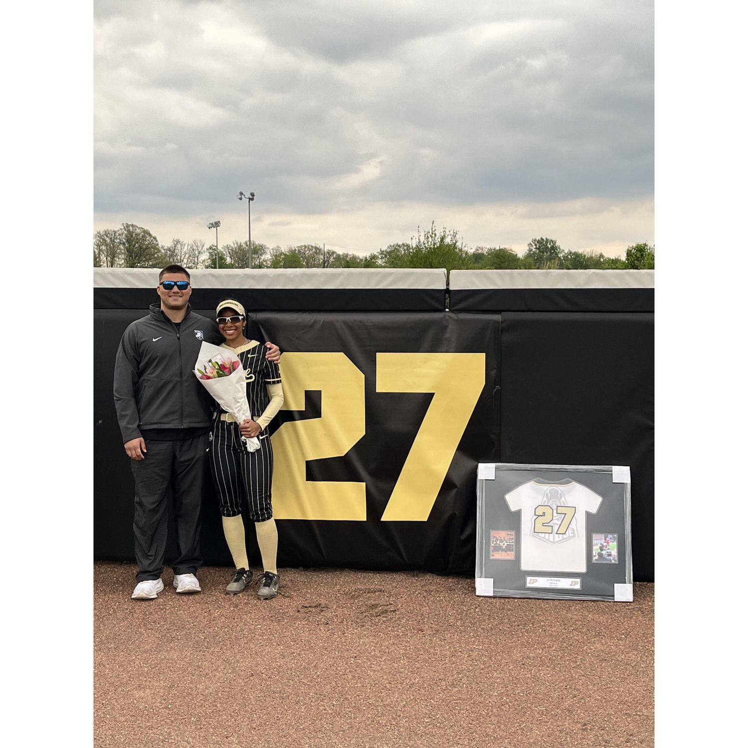 Spring 2025 — Bill traveled for Olivia’s Senior Weekend, standing by her side as her biggest supporter!