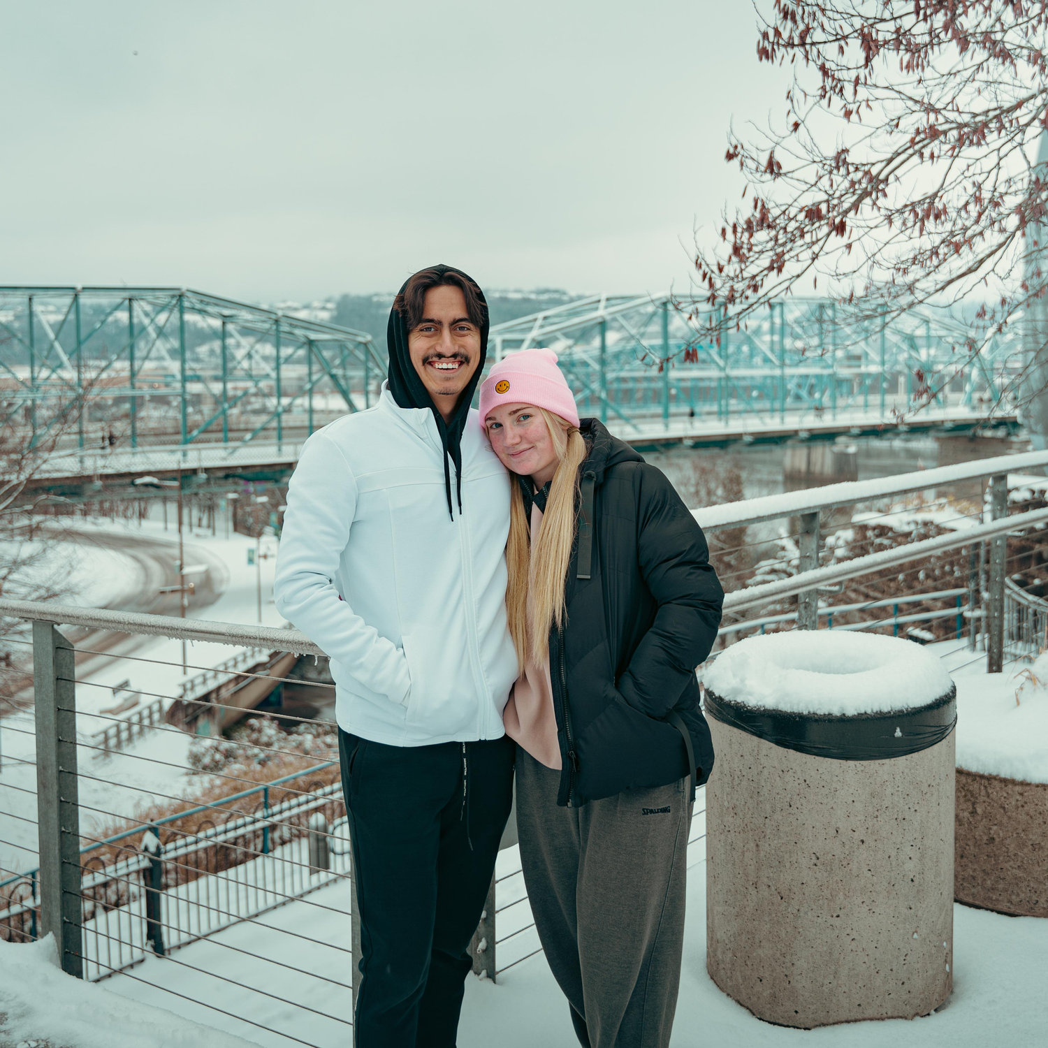 Our first snow day<3