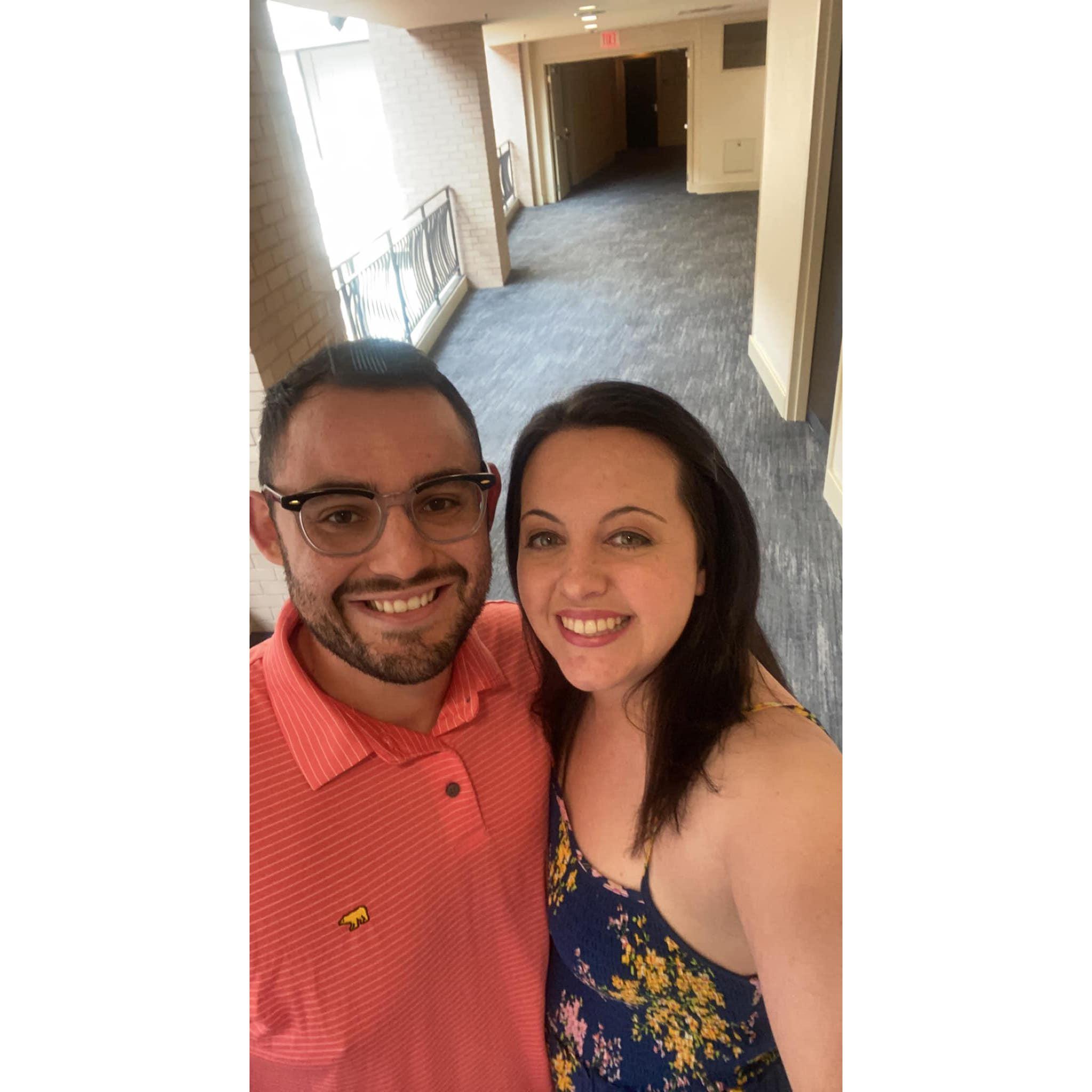 Our first time going away together. New Orleans