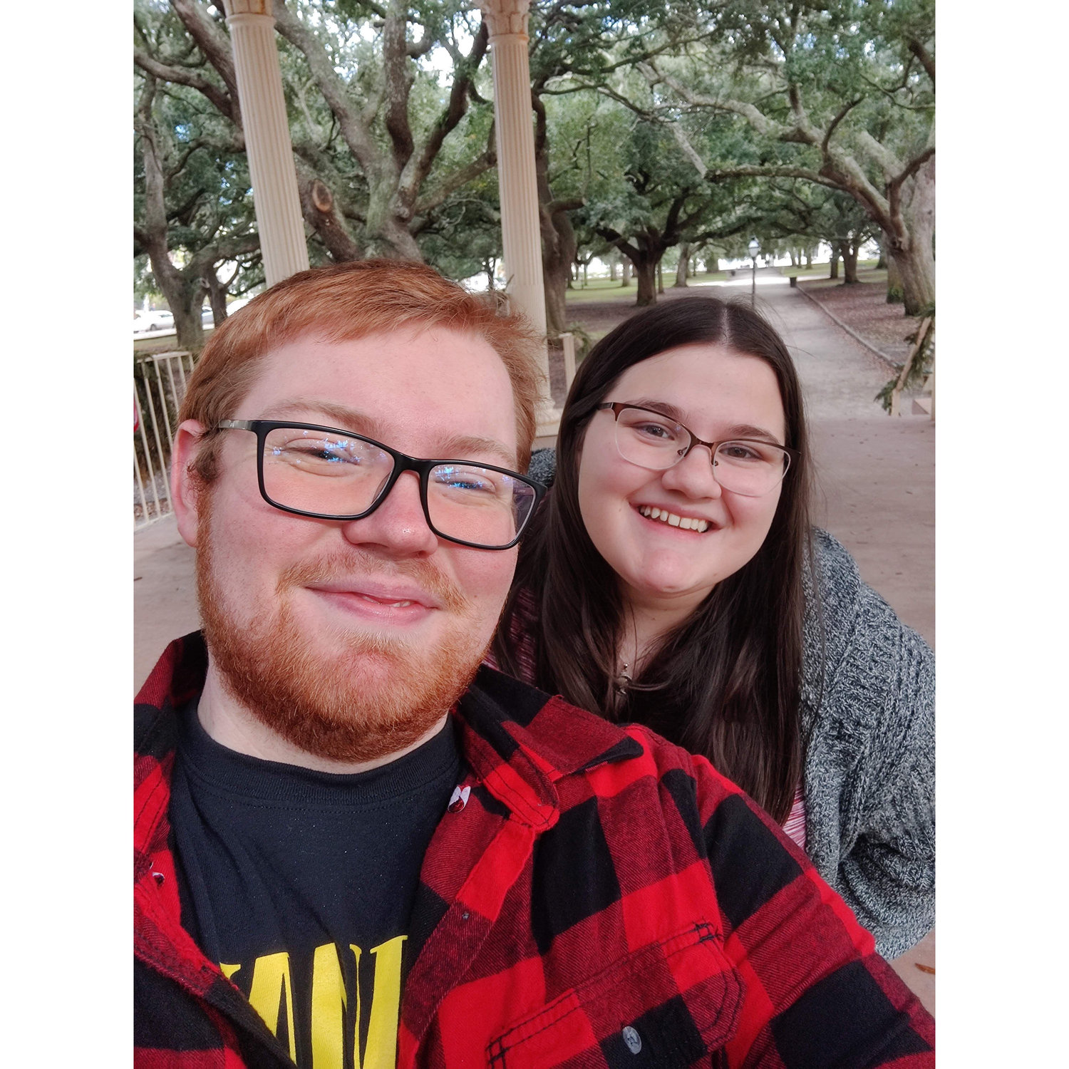 Our first anniversary trip together to Charleston, SC!