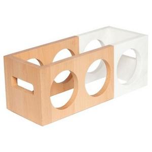 Rectangle Wine Rack Marble/Wood - Threshold™